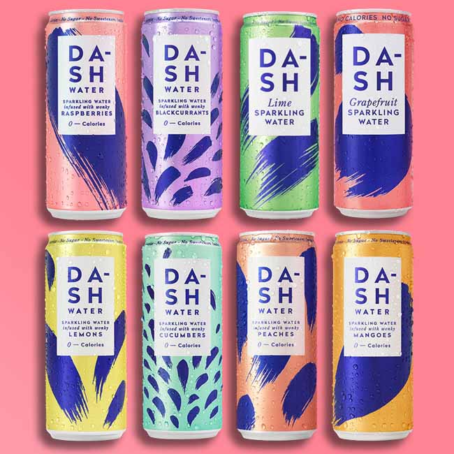 Dash Water Mixed Taster Case (24 Cans)