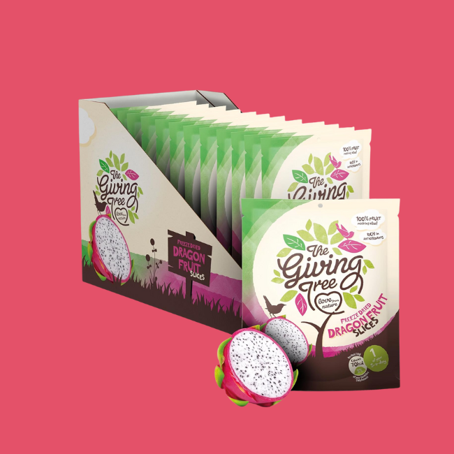 The Giving Tree - Freeze Dried Fruit - Dragon Fruit Crisps