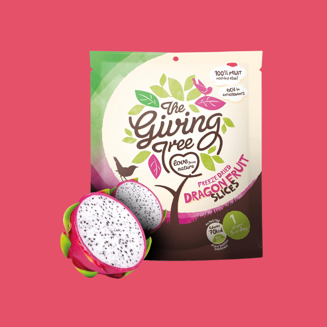 The Giving Tree - Freeze Dried Fruit - Dragon Fruit Crisps
