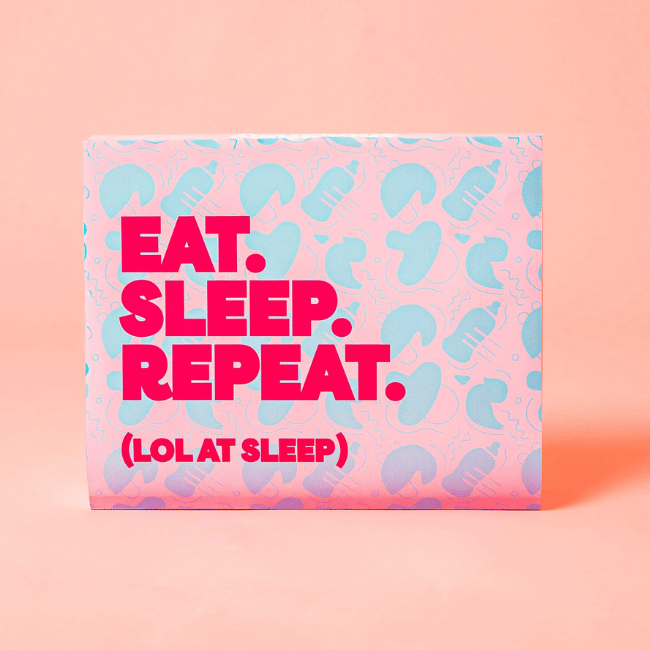 Eat Sleep Repeat - Empty Snack Box