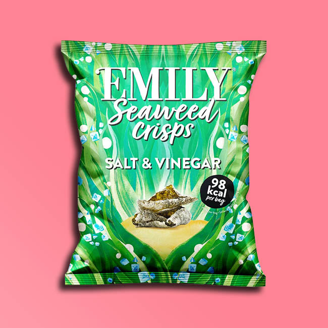 Emily - Seaweed Crisps - Salt & Vinegar