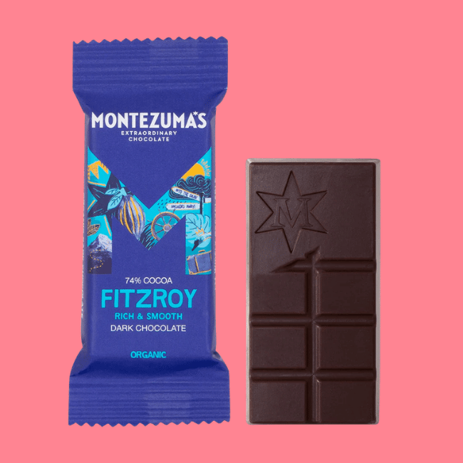 Montezuma's - 74% Plain Dark Chocolate - Fitzroy