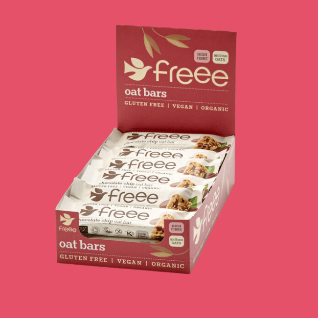 Freee - Gluten & Nut Free Vegan Oat Bars - Chocolate Chip