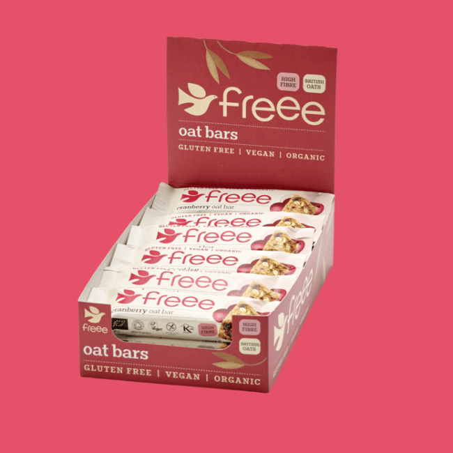 Freee - Gluten & Nut Free Vegan Oat Bars - Cranberry