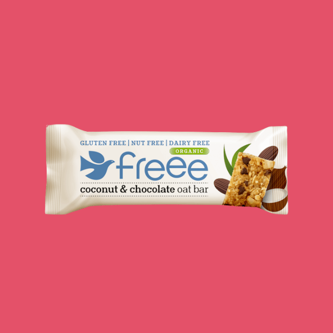 Freee - Gluten & Nut Free Vegan Oat Bars - Coconut & Chocolate