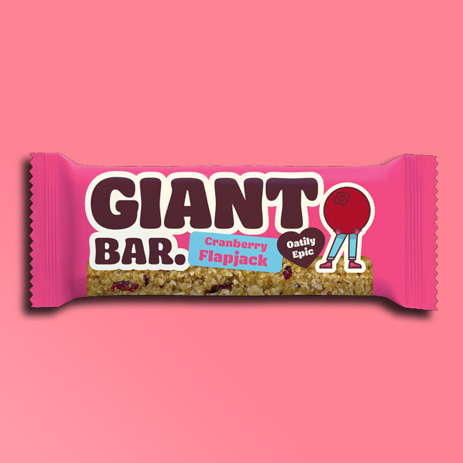 Giant Bar Flapjack - Cranberry