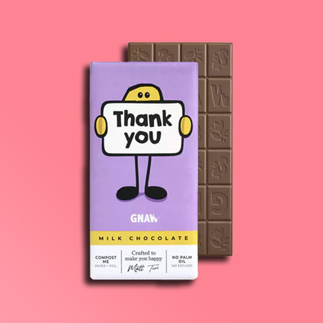 Gnaw Chocolate - Thank You Chocolate Bar