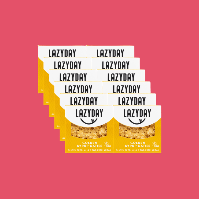 Lazyday - Vegan & Gluten Free - Golden Syrup Oaties