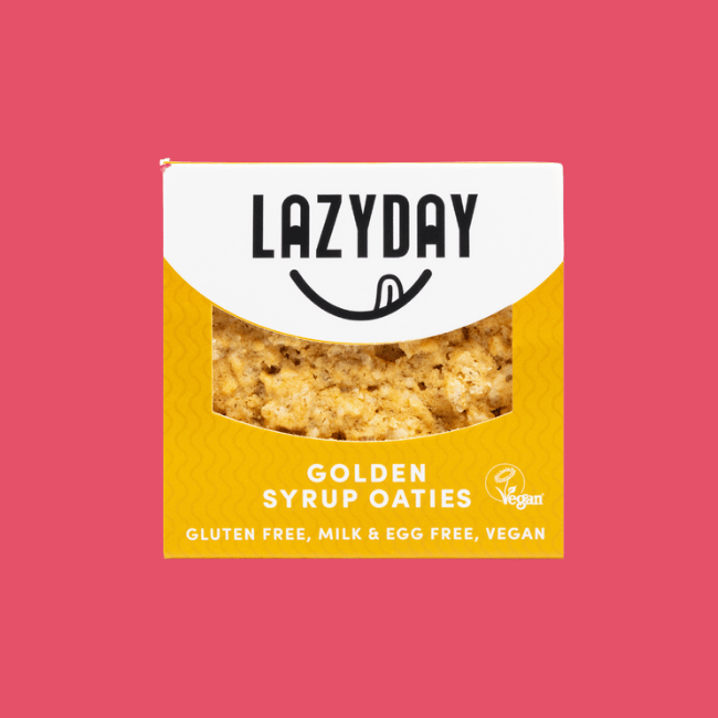 Lazyday - Vegan & Gluten Free - Golden Syrup Oaties