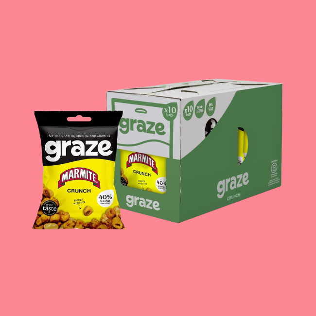 Graze On The Go Bag- Marmite