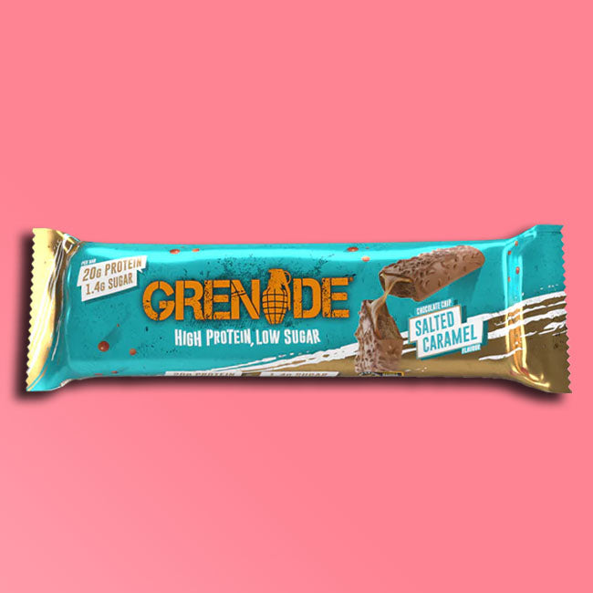 Grenade - High Protein Bar - Chocolate Chip Salted Caramel