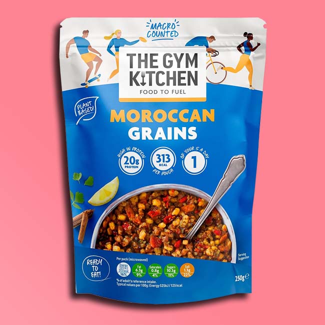 The Gym Kitchen - Meal Pouch - Moroccan Grain