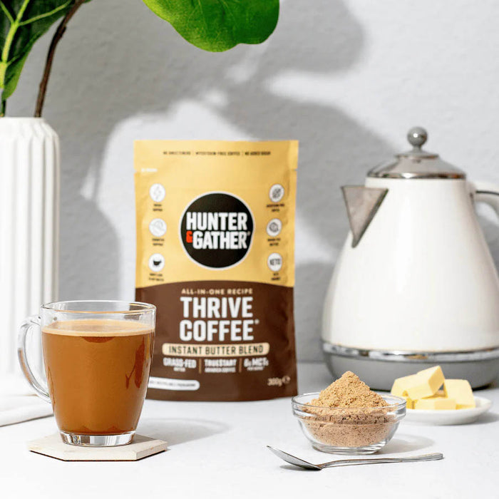 Hunter & Gather - Instant Bulletproof Butter Coffee - Thrive Coffee (300g)