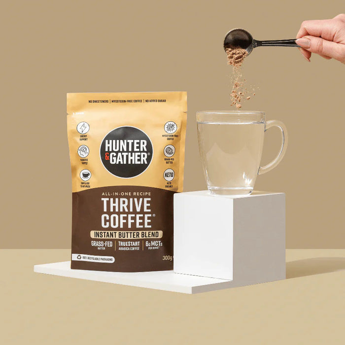 Hunter & Gather - Instant Bulletproof Butter Coffee - Thrive Coffee (300g)