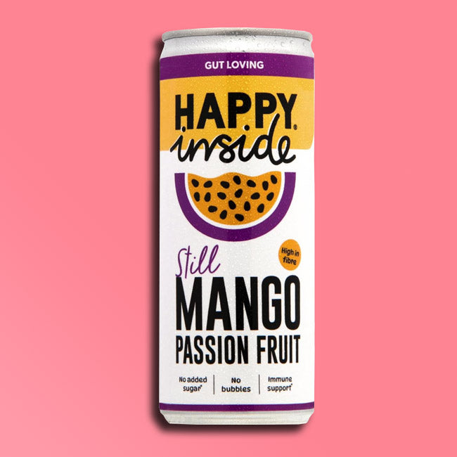 Happy Inside - Still Gut Health Drink  - Mango & Passion Fruit