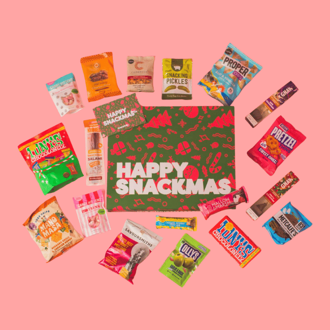 Happy Snackmas Christmas Snack Hamper