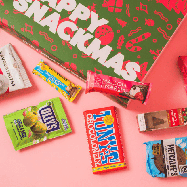 Happy Snackmas Christmas Snack Hamper