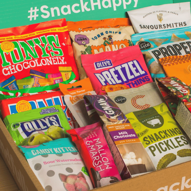 Happy Snackmas Christmas Snack Hamper