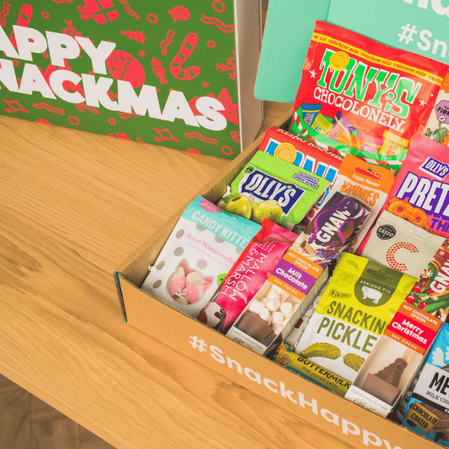 Happy Snackmas Christmas Snack Hamper