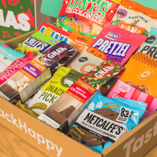 Happy Snackmas Christmas Snack Hamper