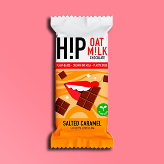 HiP - Oat Milk Vegan Chocolate Mini Bars  - Salted Caramel