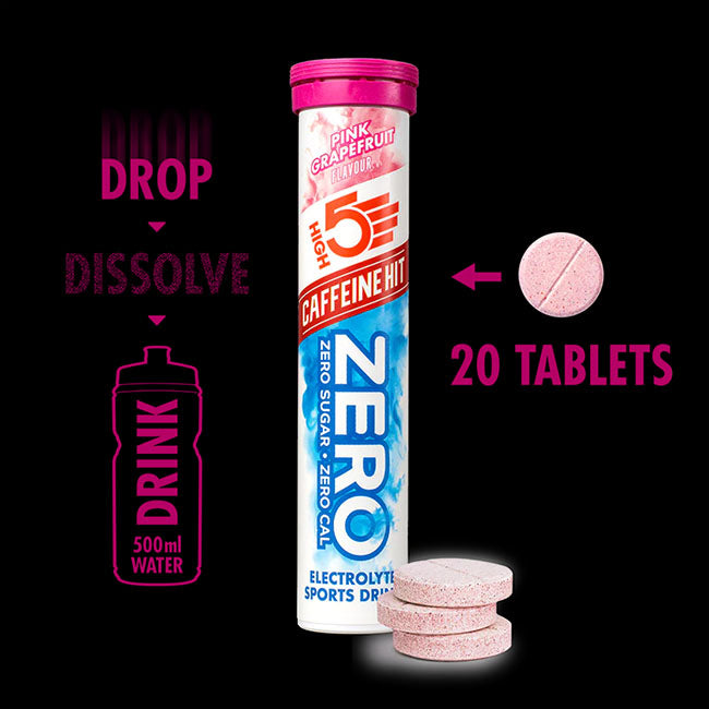 High5 - Zero - Caffeine Drink Tablets - Pink Grapefruit