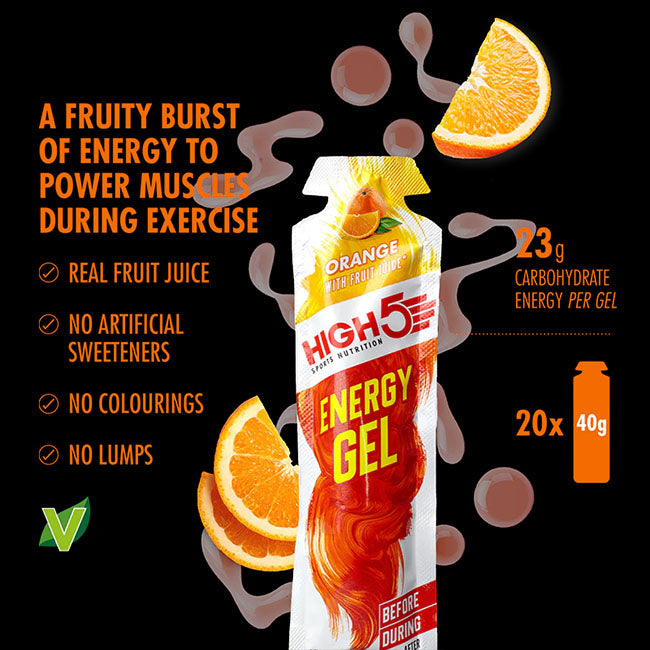 High5 - Energy Gels - Orange