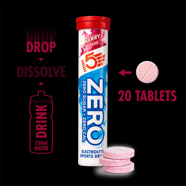 High5 - Zero - Electrolyte Drink Tablets - Berry