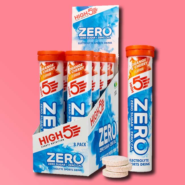 High5 - Zero - Electrolyte Drink Tablets - Orange & Cherry