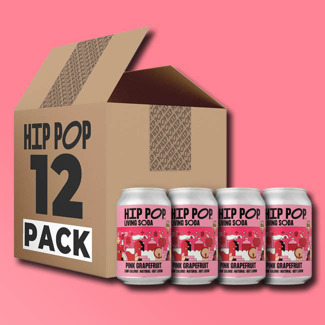 Hip Pop - Living Soda - Pink Grapefruit