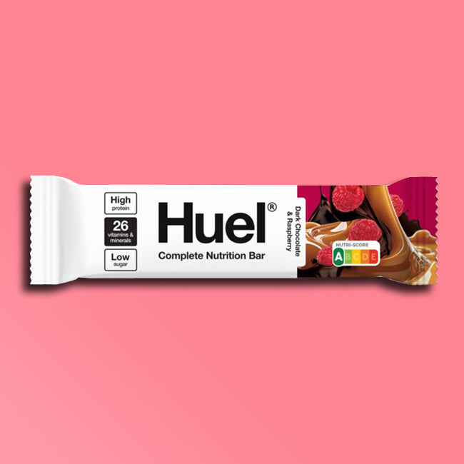 Huel - Complete Nutrition Bar - Dark Chocolate & Raspberry