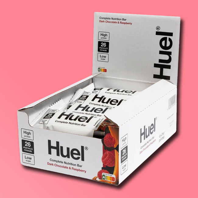 Huel - Complete Nutrition Bar - Dark Chocolate & Raspberry