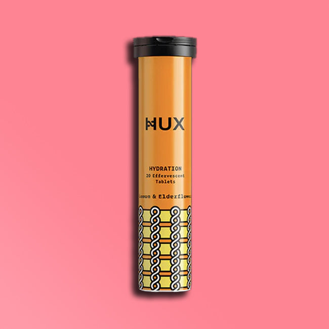 HUX - Hydration Tablets - Lemon & Elderflower - 1 x 20 tabs