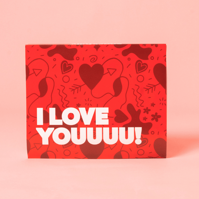 I Love Youuu - Empty Snack Box
