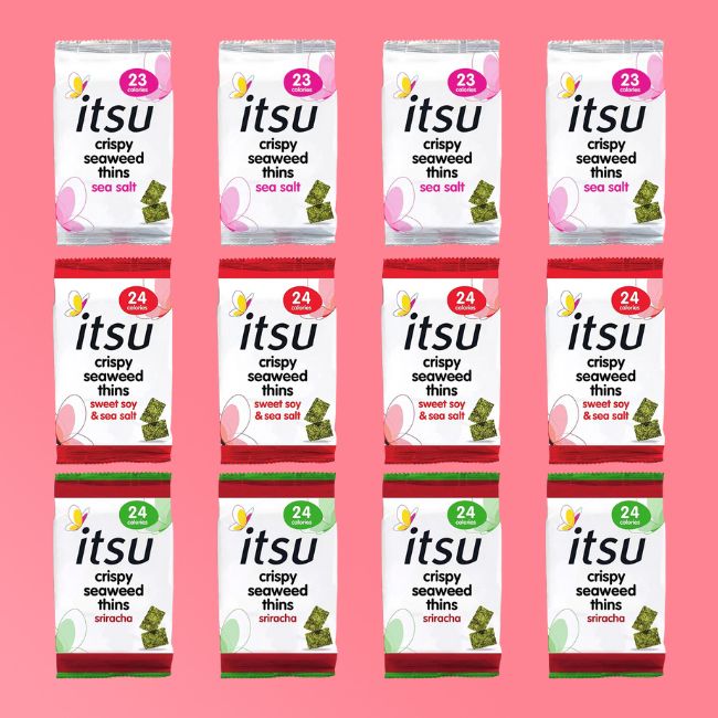 Itsu - Seaweed Thins Mixed Taster Bundle (12 Packs)