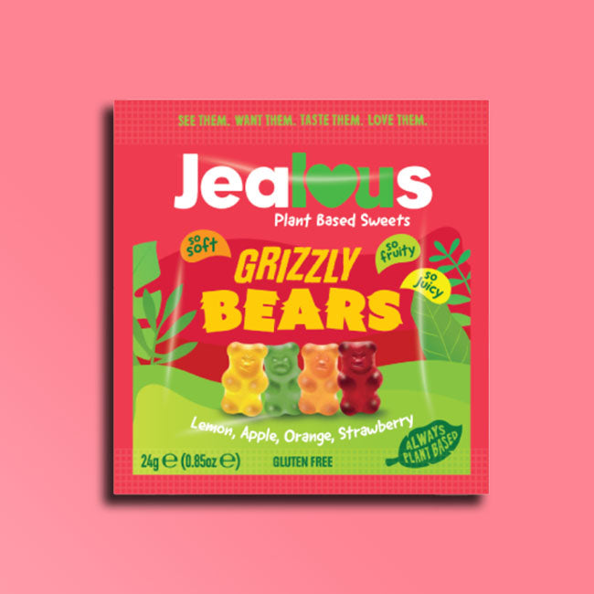 Jealous Sweets - Snack Size Vegan Sweets  - Grizzly Bears