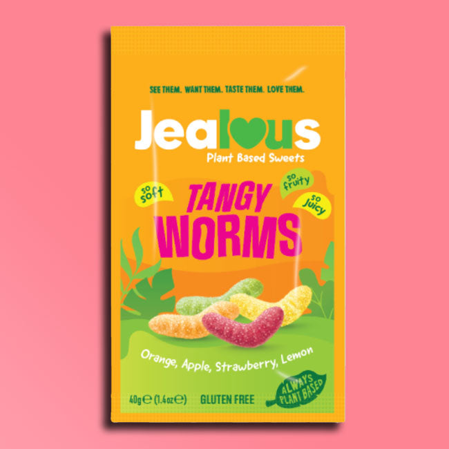 Jealous Sweets - Vegan Gummy Sweets - Tangy Worms