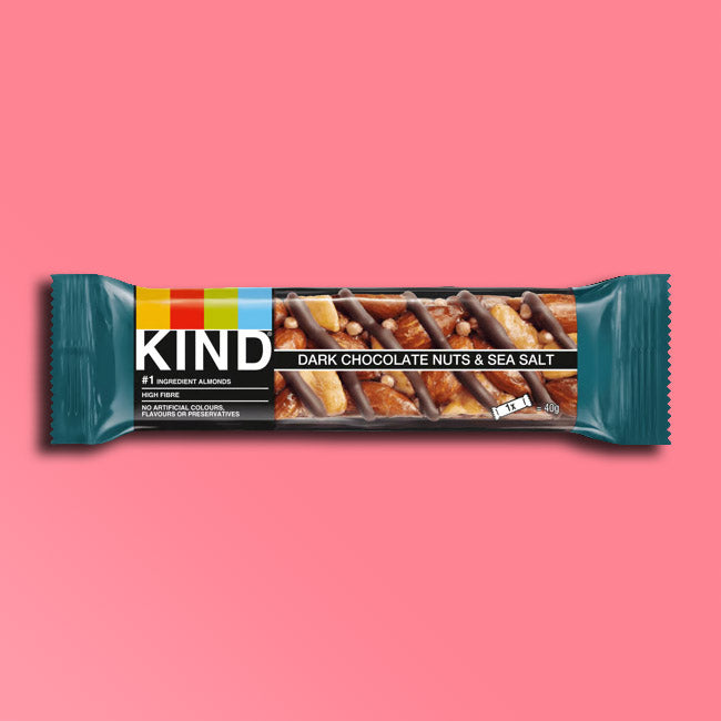 KIND Snacks - Whole Nut Bars - Dark Chocolate, Nuts & Sea Salt