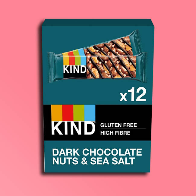 KIND Snacks - Whole Nut Bars - Dark Chocolate, Nuts & Sea Salt