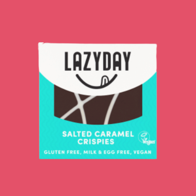 Lazyday - Vegan & Gluten Free - Salted Caramel Crispies