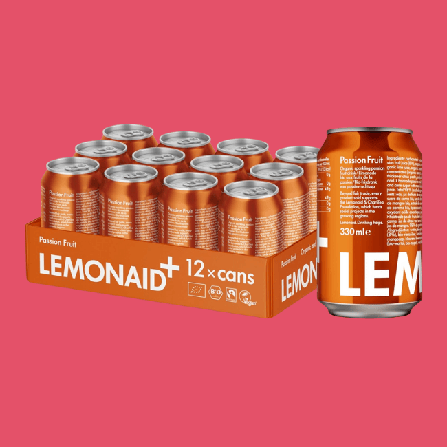 LemonAid - Organic Soft Drinks - Passion Fruit