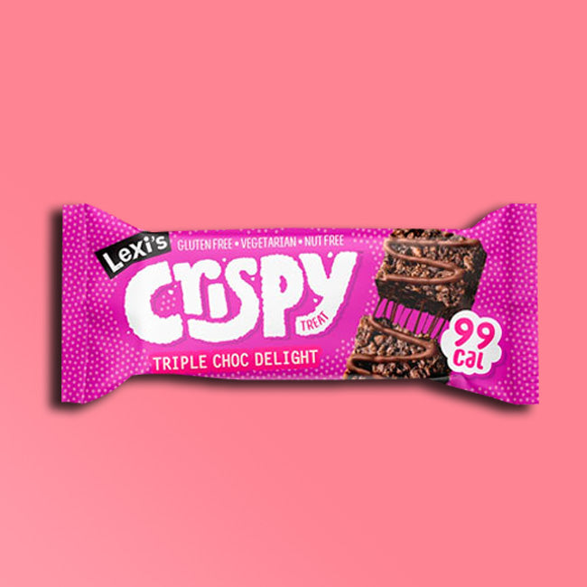 Lexi's Crispy Marshmallow Bar Triple Chocolate Delight — Snackfully