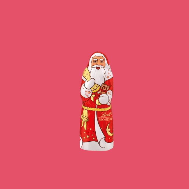 Lindt - Milk Chocolate Mini Santa (10g)