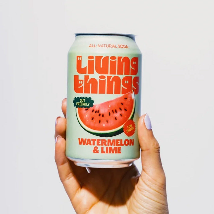 Living Things - Prebiotic Soda - Watermelon & Lime