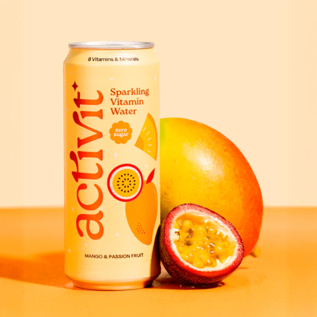 ACTI-Vit - Sparkling Vitamin Waters - Mango & Passion Fruit