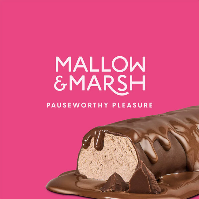 Mallow & Marsh - Gourmet Marshmallow Bars - Double Chocolate