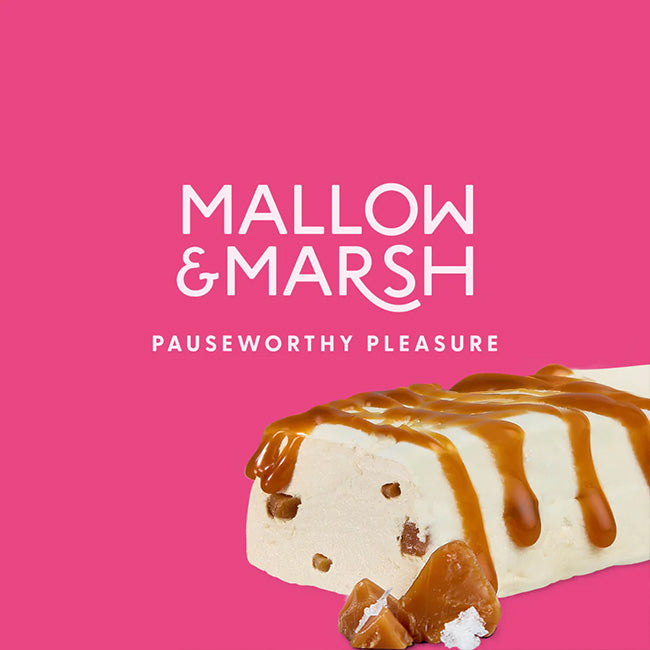 Mallow & Marsh - Gourmet Marshmallow Bars - Salted Caramel