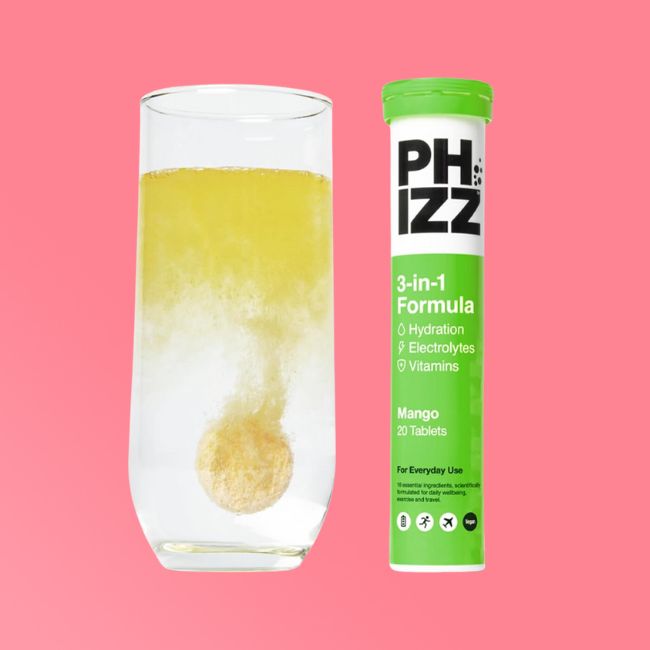 Phizz - 3 in 1 Tablets - Hydration, Electrolytes & Vitamins - Mango