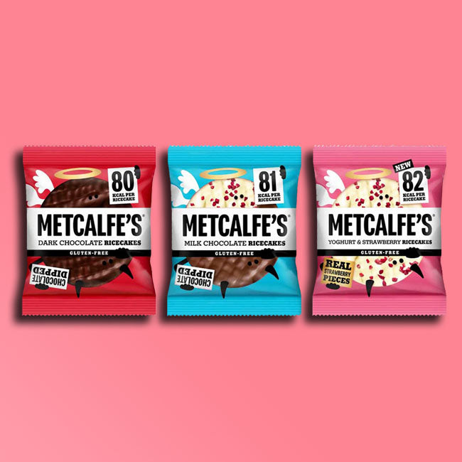 Metcalfe's - Chocolate Rice Cakes - Taster Bundle (12 Packs)