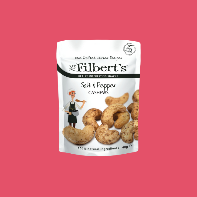 Mr Filbert's - Roasted Cashews with Salt and Pepper